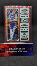 Lauri Markkanen Optic Contenders 2022-23 Season Ticket Red Wave Tmall