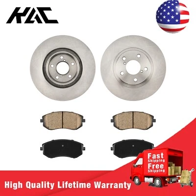 Front Disc Brake Rotors & Ceramic Pads For Saab 9-2X 2005-2006 - Изображение 1 из 4