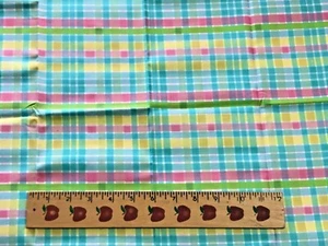 Fat Quarter 18"x21" Quilting Fabric Blue - Red - Yellow - Green - stripes FQs - Picture 1 of 1