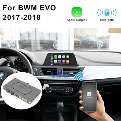Wireless IOS CarPlay Android Auto Retrofit Kit For BMW EVO System 2017-2020 2019 Foto 1 de 4