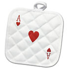 3dRose Ace of Hearts playing card - Red Heart suit - Gifts for cards game player