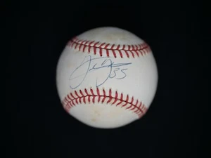 FRANK THOMAS SIGNED OFFICIAL AMERICAN LEAGUE BASEBALL WITH JSA COA - Picture 1 of 2
