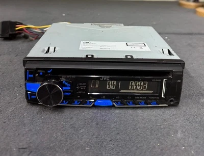 JVC Car Stereo CD/MP3 USB iPhone Android Aux-input KD-R462 Single Din EX - Image 1 of 4