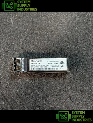 37x BROCADE - 57-1000012-01 - 8GB SW SFP GBIC TRANSCEIVER RESTPOSTEN - Bild 1 von 2
