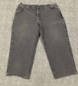 Carhartt Men’s Pants B11 PTB Mens 46x30 (Actual 42x28) Gray Carpenter - Picture 1 of 6