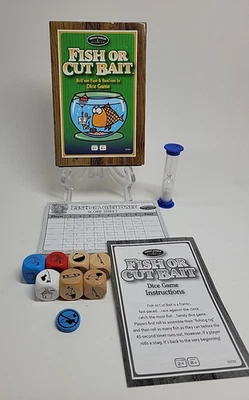 Fish or Cut Bait Dice Game Front Porch Games Fun Fast  - Image 1 of 4