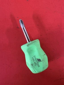 Herramientas Snap-on #2 Destornillador GreenSHDP221 EE. UU. - Imagen 1 de 4