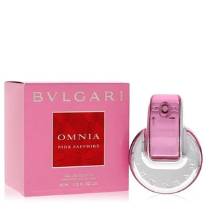 Omnia Pink Sapphire by Bvlgari Eau De Toilette Spray 1.35 oz for Women - Picture 1 of 8