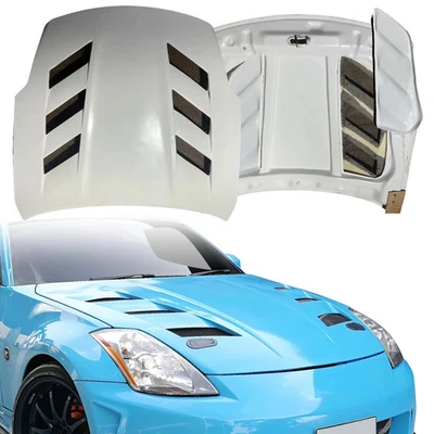 ModeloDrive FRP AMU v1 Hood (Z33) for 350Z Nissan 03-06 modelodrive_120366 - Image 1 of 4