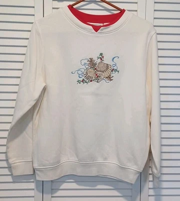 Sudadera De Colección Shenanigans Navidad Pequeña Crema/Blanco Rojo Náutica Navidad  Foto 1 de 4