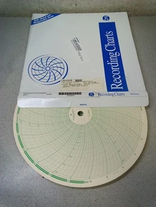 Graphic Controls Circular Recording Chart Paper 00235978 for Foxboro, Box of 100 - Picture 1 of 5