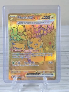 Pokémon TCG Pikachu EX Hyper Rare Karte 179/131 Prismatic Evolutions - - Bild 1 von 6
