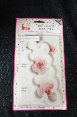 FMM The Easiest Rose Ever cutter set / sugarcraft /FMM547 / NEW / SKT bakery - Image 1 of 4