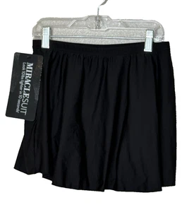 Nuevo Traje Milagroso Negro Sólido Falda Breve Parte Inferior de Natación Talla US 8 Traje Milagroso - Imagen 1 de 9