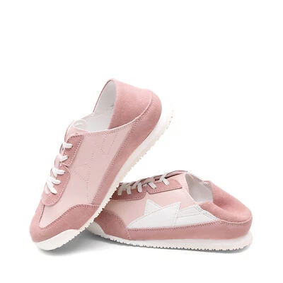 Niños Niñas Tenis Plegables Espalda Retro Ligero Sin Cordones Tenis Zapatos Foto 1 de 4