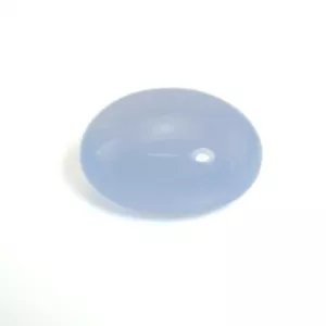 Natural Blue Chalcedony 16.70 Ct Oval Loose Gemstone from Madagascar - Picture 1 of 2
