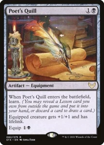 MTG Poet's Quill Strixhaven: School of Mages 82 Regular Rare - Picture 1 of 3