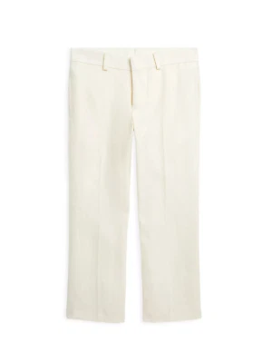 Lauren Ralph Lauren Straight Leg Linen Dress Pants Little Boys' 5/22.5'' White - Image 1 of 4