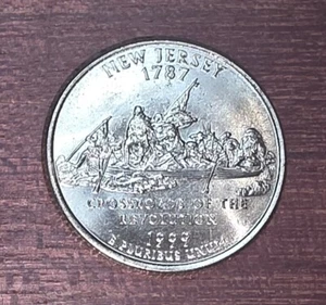 1999-D - New Jersey - U.S. State Quarter- UNC from US Mint - Picture 1 of 2