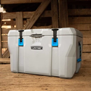 77 Quart High Performance Cooler Hard Sided Outdoor Adventure Ice Boxes Cooler - Picture 1 of 11