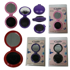 Espejo compacto Innocence con cepillo de pelo plegable - Imagen 1 de 17