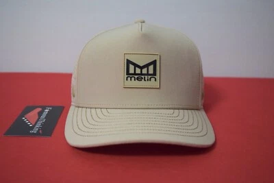 Melin Hydro Odyssey Beige Hat BELOW RETAIL BEST PRICE not club PGA Tiger Masters - Image 1 of 4