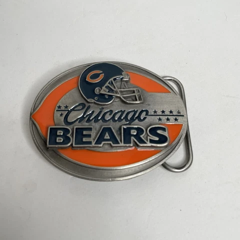 Vintage 1997 CHICAGO Bears SISKIYOU Belt Buckle Limited Edition #614/10K Cover