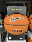 Nike Baller Basketball Full Size 29.5" Ball - Amber/Black/Metallic Platinum