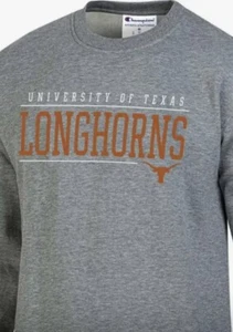 Champion Men’s University Of Texas Longhorns Crewneck Sweatshirt Size Small NEW - Picture 1 of 1