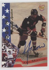 1995 Signature Rookies Miracle on Ice 1980 Signatures /2000 Ken Morrow #22 Auto