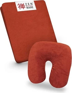ZEN Spannbezug für Massageliegen & Kopfstützen Spannbettlaken Liegenbezug Rot - Bild 1 von 7