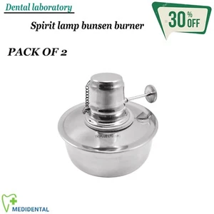 PACK DE 2 lámparas de laboratorio dental/joyería Spirit con mecha tejida ajustable - Imagen 1 de 1