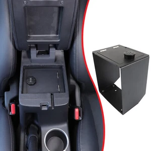For Mitsubishi L200 Triton 2019-23 Armrest Box Privacy Storage Safe Storage Box - Foto 1 di 10