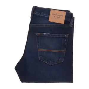 ABERCROMBIE & FITCH SUPER SKINNY JEANS W30 L30 DESTROY JEANS 30/30 MENS BUTT - Picture 1 of 10