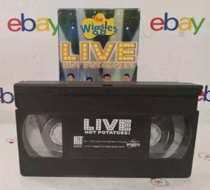 The Wiggles LIVE Hot Potatoes VHS Tape HIT Entertainment 2004 RARE (See Descrip) - Bild 1 von 6
