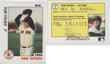 1990 Best New Britain Red Sox Tom Fisher #2