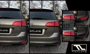 TINTLAYS passend für VW Golf 7 Variant VFL BA5 BV5 Folien Sticker Rückleuchten - Bild 1 von 4