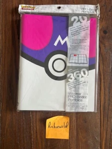 *NEU* ULTRA PRO Pokemon 9 Pocket MASTERBALL " PRO " Binder, Album. Hält 360 - Bild 1 von 2