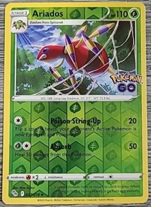 Ariados Reverse Holo Foil Stamped 007/078 Pokémon GO *PACKFRISCH* - Bild 1 von 1