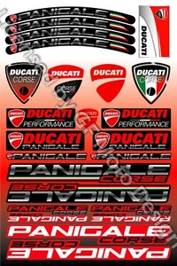 FE Ducati panigale motorcycle R 899 949 1199 1299 decal sticker set kit adesivi - Bild 1 von 2