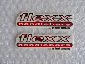 fLEXX HANDLEBARS FASST CO OLD STOCK ORIGINAL VINTAGE MOTORCYCLE STICKER neocurio - Picture 1 of 3
