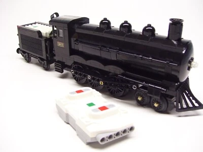 Lego® Train, Steam Engine, Locomotive w/ Tender, w/ Power Functions, w/Batteries - Image 1 of 4