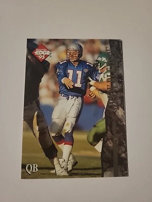1995 Collector's Edge Excalibur Drew Bledsoe #121 New England Patriots D15 - Image 1 of 2