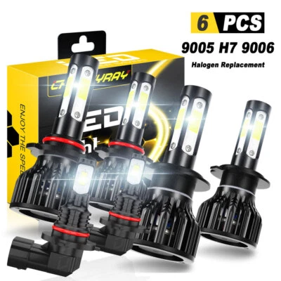 Combo bombillas LED antiniebla faros antiniebla para Subaru Outback 2005 2007 2008 2009 Foto 1 de 4