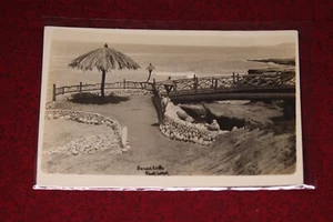 Sunset Cliffs #1, Point Loma California Postkarte - echtes Foto RPPC - Bild 1 von 2