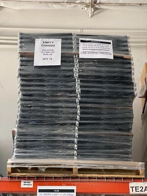 1U Rackmount Server Case Supermicro CSE-815TQC-R504CB 4x LFF Dual Power Supply - Image 1 of 3