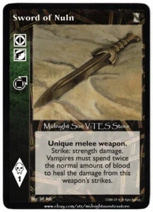 Sword of Nuln Keepers of Tradition V:TES VTES Vampire CCG - Picture 1 of 1