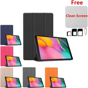 Leather Tablet Cover Case For Samsung Galaxy Tab A 9.7 T550 E 9.6 T560 T580 T550 - Picture 1 of 29