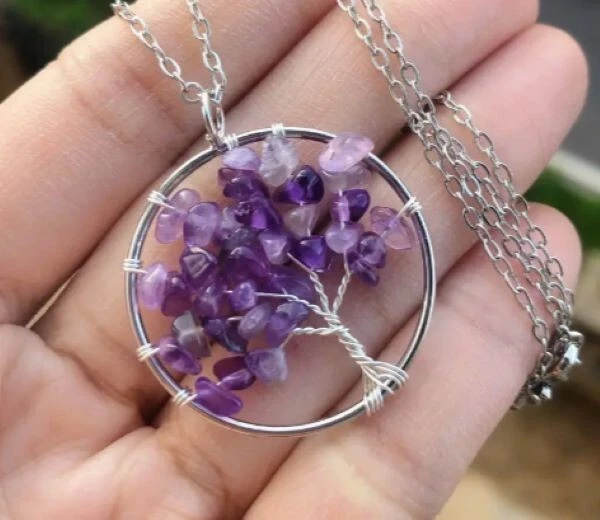 Ожерелье с аметистом The Three of Life - Изображение 1 из 1