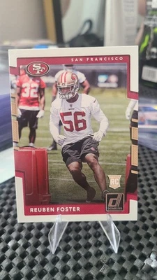 2017 Panini Donruss - Rookies Reuben Foster #382 (RC) - Image 1 of 2